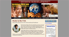 Desktop Screenshot of internationalstudentguidetotheusa.com